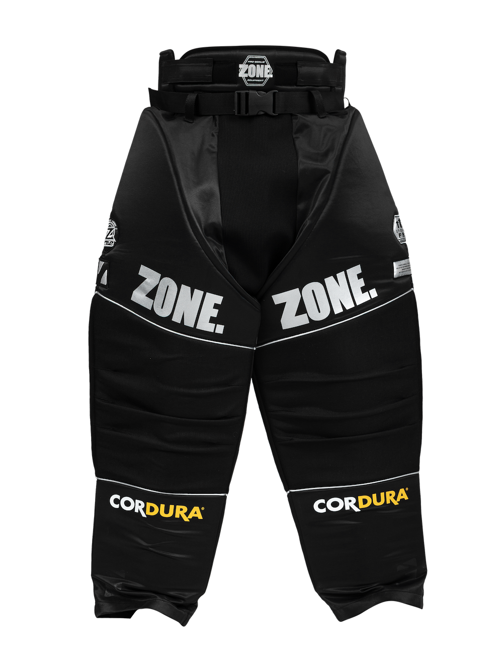 Zone Goalie Pants UPGRADE PRO4 SW Black/Silver 26/27