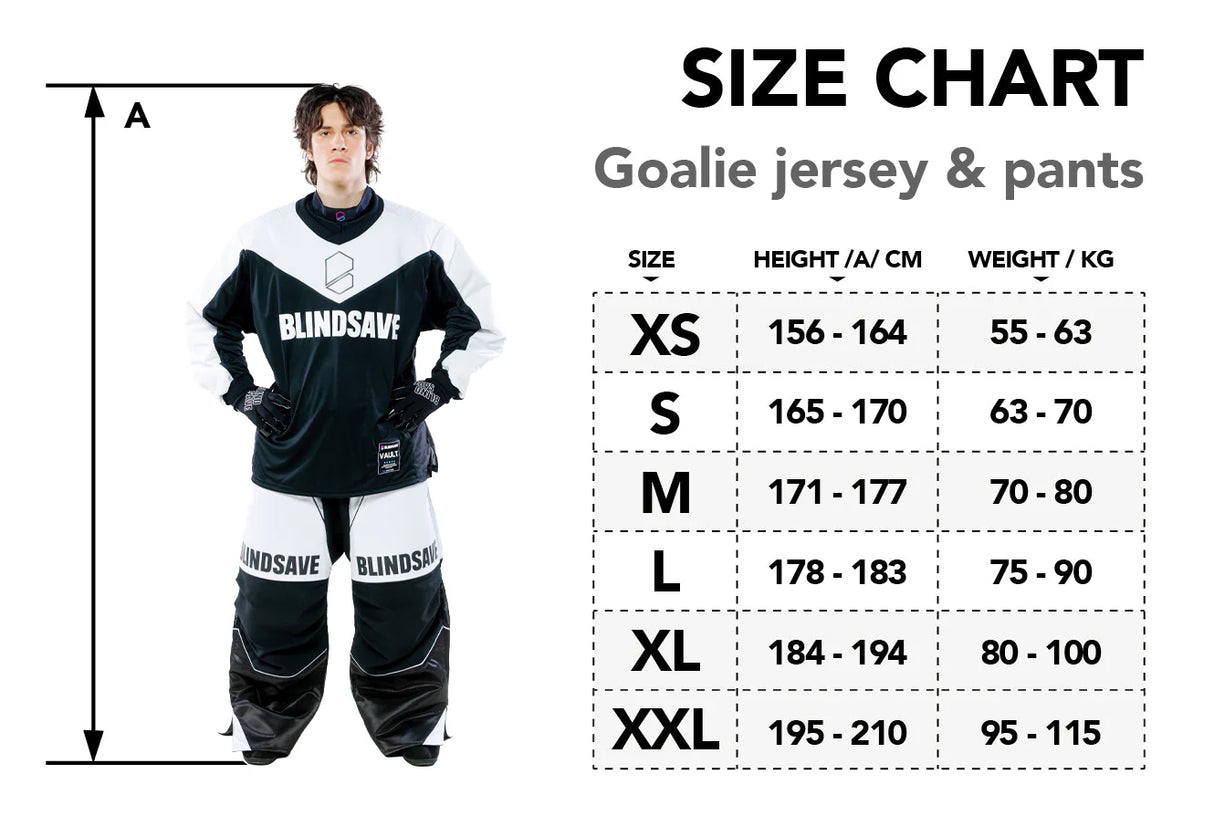 Blindsave Vault Goalie Jersey Black 26/27