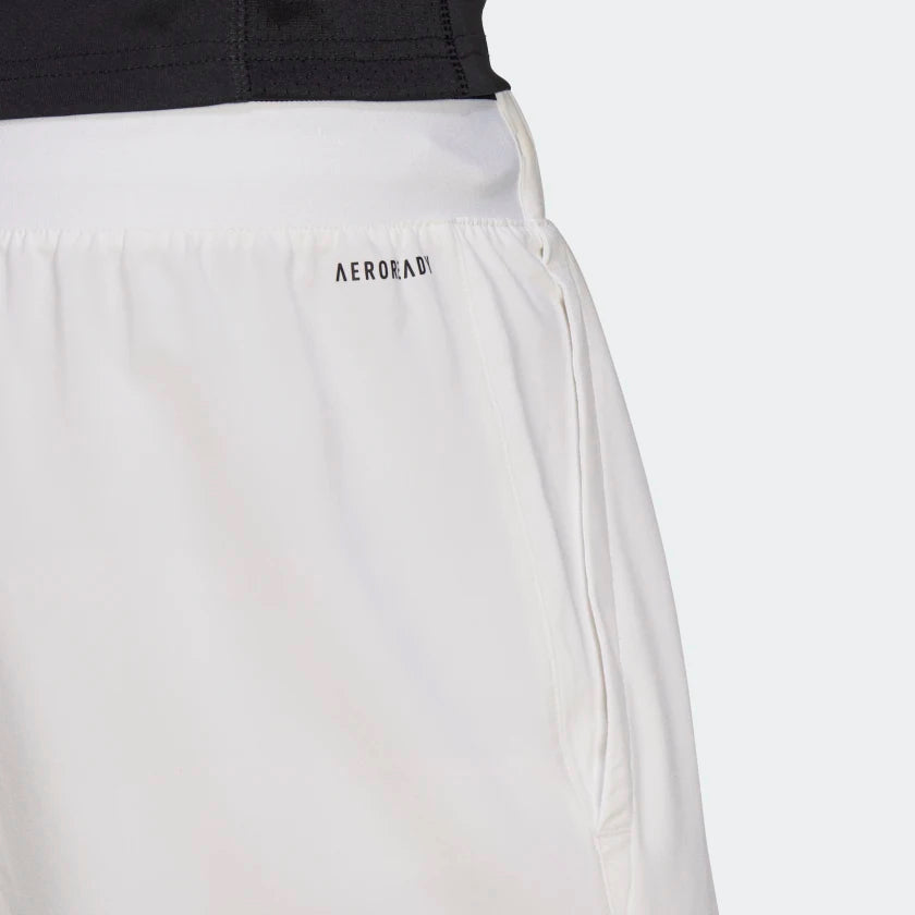 Club Stretch Woven Padelshorts Herr White